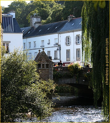 Pont-aven : Le pont sur l'aven